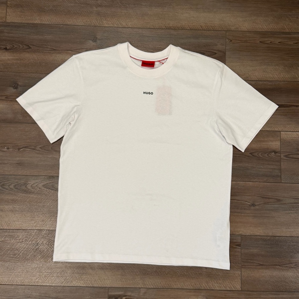 HUGO New White Logo Tee XL